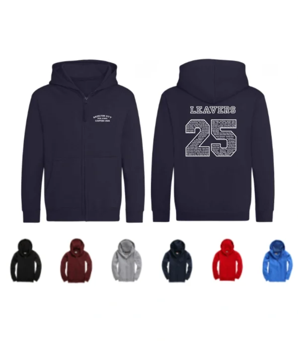 Cottonridge W88K Junior School Leavers Zip Hoodie From £14.83